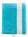 Strandlaken Lagoon Sols 89006 Turquoise-wit